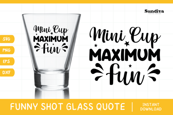 Review: Funny Shot Glass SVG 11 for Embroidery