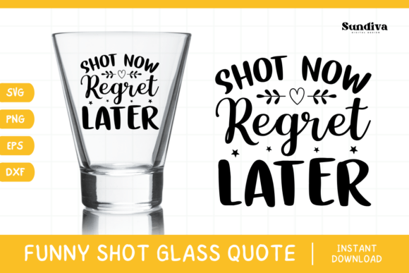 Review: Funny Shot Glass SVG 7 for Embroidery