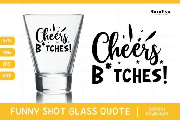 Review: Funny Shot Glass SVG for Embroidery