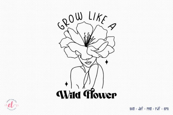 Review: Grow Like a Wildflower SVG for Embroidery