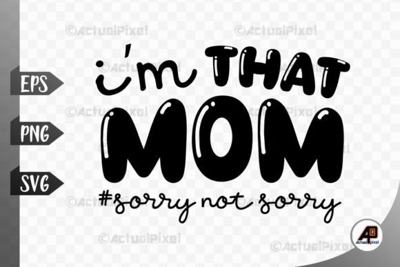 Review: Mothers Day Funny Quote SVG PNG for Embroidery