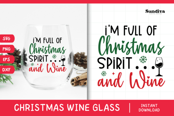 Reviewing Christmas Wine Glass Quote SVG 10 for Embroidery