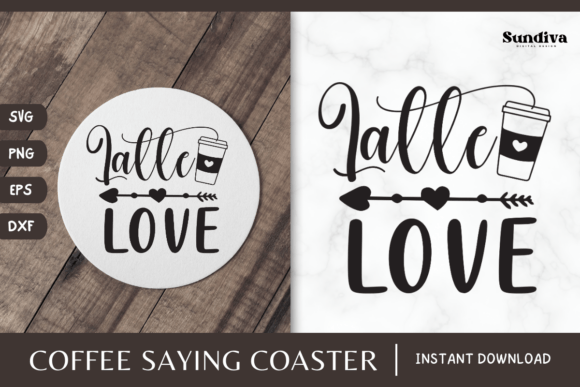 Reviewing Coaster Quote SVG Coffee Saying 9 for Stitchers