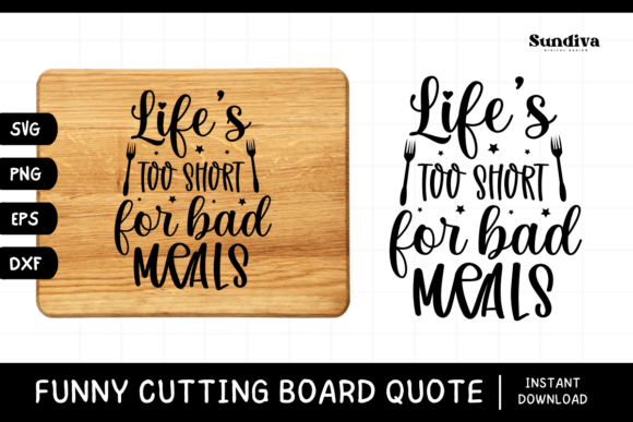 Reviewing Funny Kitchen Cutting Board Quote SVG 11