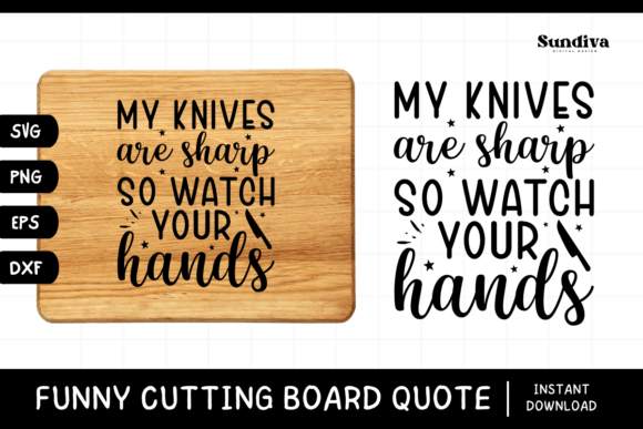 Reviewing Funny Kitchen Cutting Board Quote SVG 9 for Embroidery
