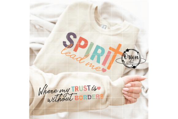 Reviewing Spirit Lead Me Christian Quote SVG PNG