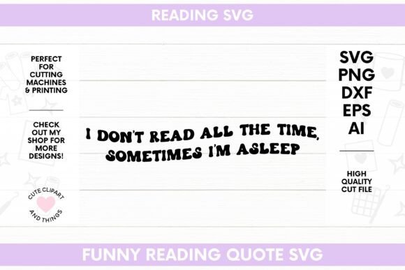Reviewing the Funny Reading Quote SVG for Embroidery