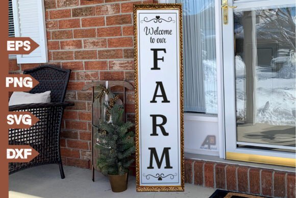 Reviewing the Tall Vertical Porch Sign Quote SVG PNG